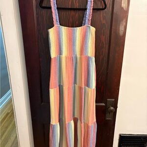 Marine Layer Multicolor Striped Top